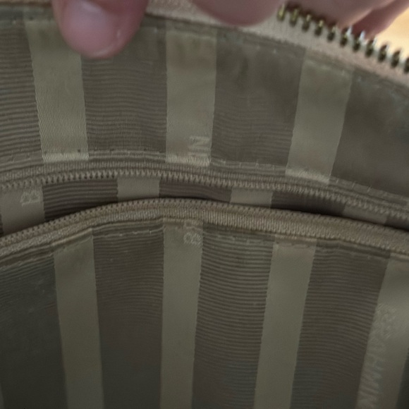 Large Duxbury Satchel Pecan Soriano by Brahmin - Picture 7 of 13